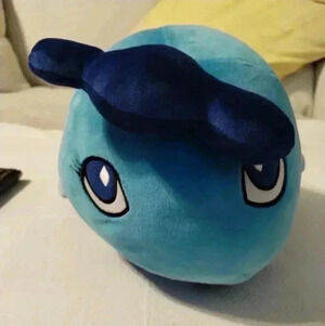 The tropical Fish Blue Kids Plush Stuffed Animal